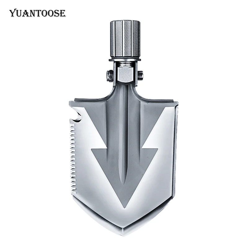 Outdoor Shovel For Hiking, Backpacking Fishing, Tactical Army Surplus Multitool