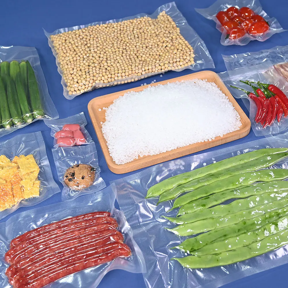 Vacuum Sealer Bags for food Plastic Packaging Bags Textured Packaging mylar bags custom printed20*30cm