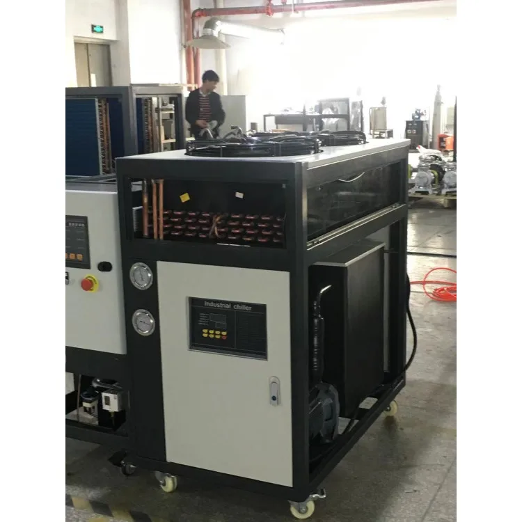 100kw Air Cooled Screw Chiller For Plastic Industry