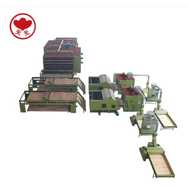 Spray Boned Wadding Machine Sprayed Glue Wadding Production Line