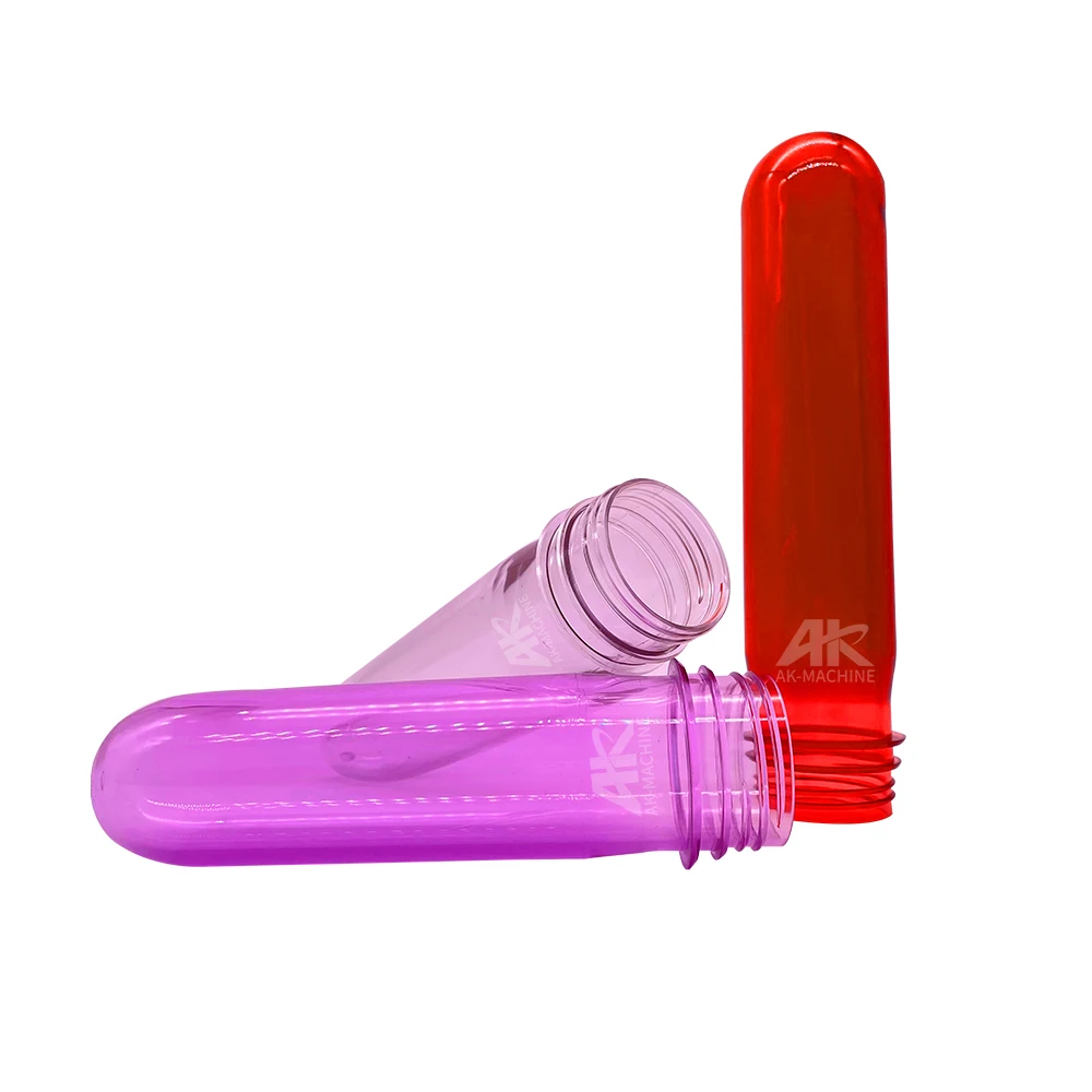 China Manufacturer 45mm 90-150g Transparent Pet Preform For Mineral Water bottle