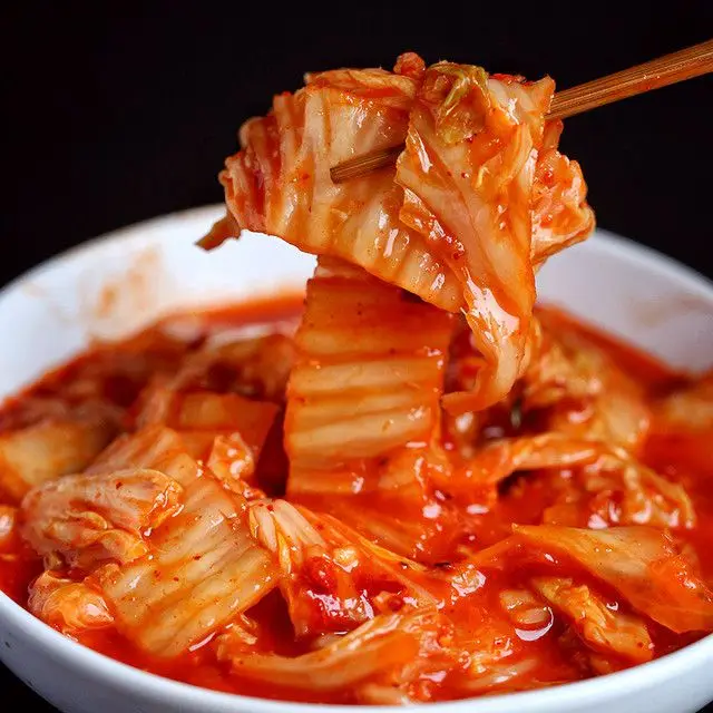 Factory Supply Korean Kimchi Cabbage Korean Kimchi Packaging in Bag