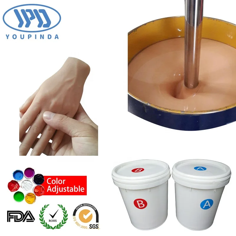 The human body prosthesis raw material liquid silica gel