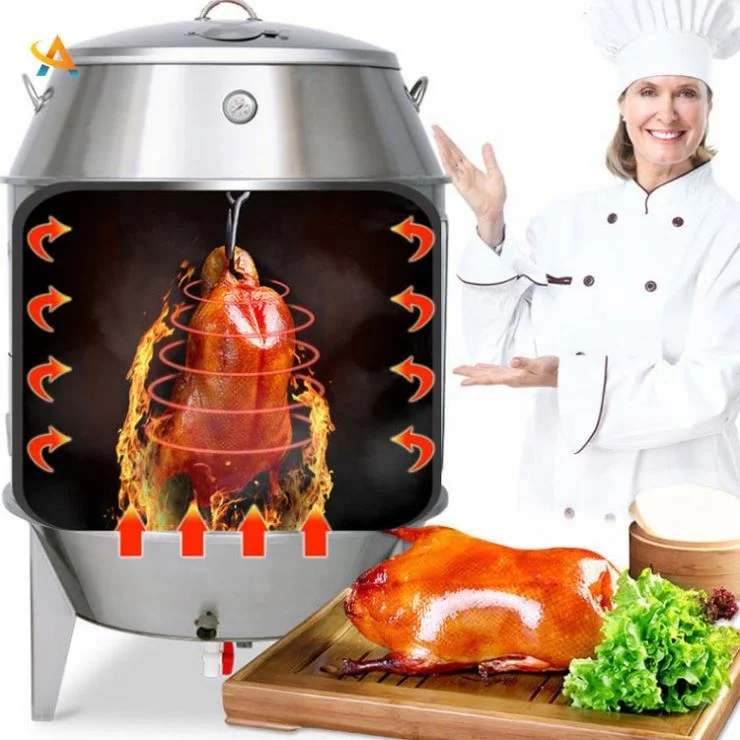 Рекламная домашняя печь для обжарки куриного мяса с углем