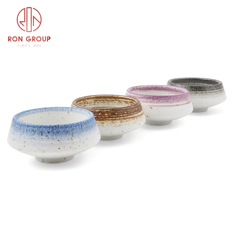 custom printed Round crockery flat wholesale hotel blue pink dining kitchen restaurant porcelain dinner ceramic plates dish set