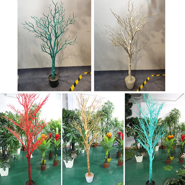 Wedding Party Home Artificial Branch Manzanita Tree Plastic Countertop,indoor and Outdoor All-season Not Support Customizing