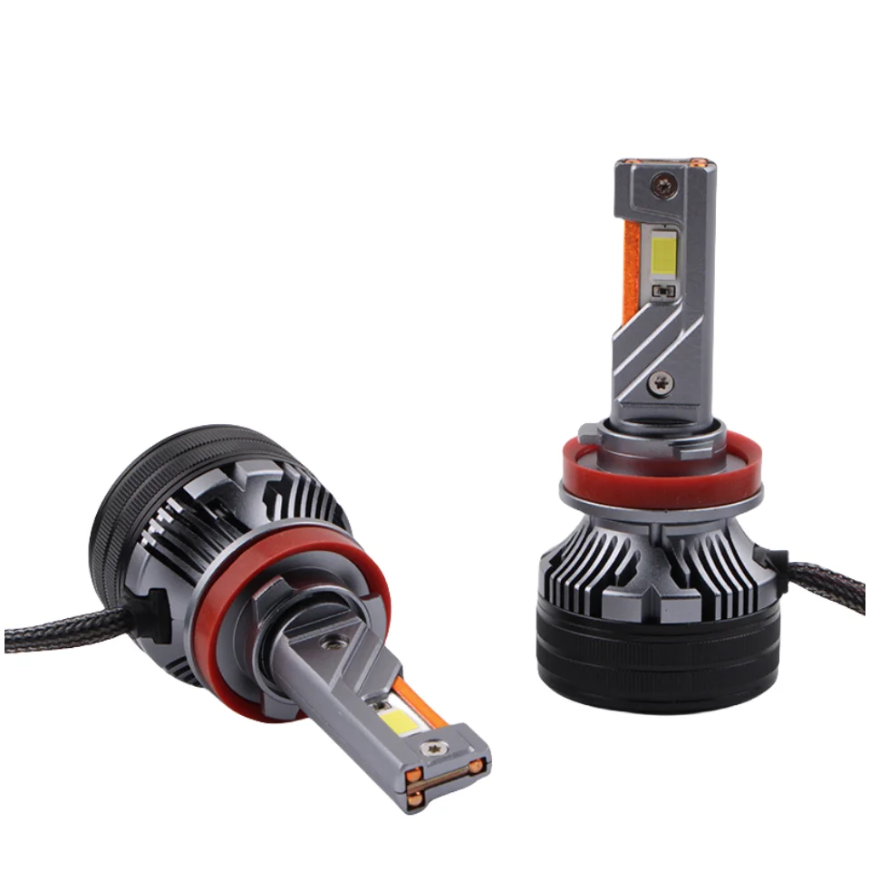 Canbus H1 H7 H11 светодиодные фары 3 медные трубы комплект светодиодных ламп автомобильные аксессуары H11 светодиодные фары лампы