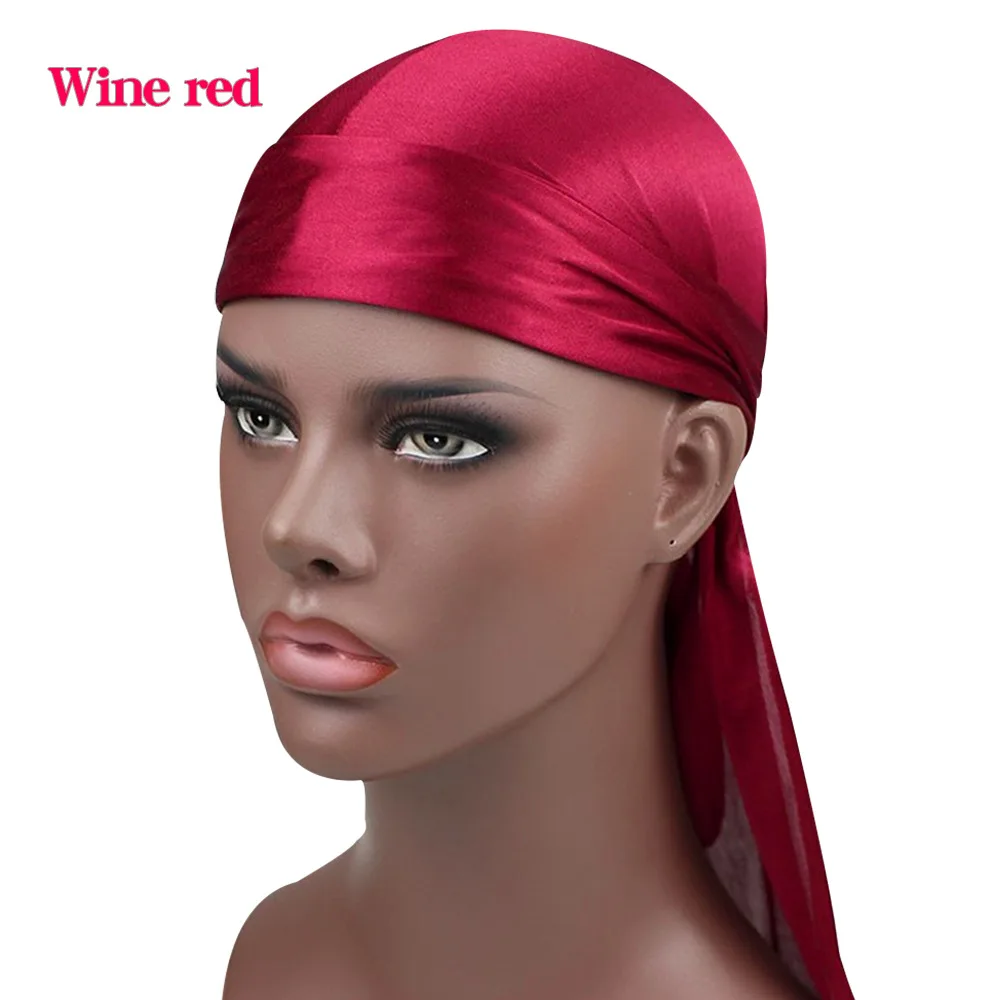 OEM пользовательский логотип шаблон Durag для мужчин Оптовая Продажа Фабрика производить головные уборы высокого качества