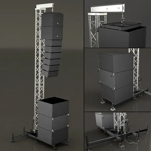 Line array stand truss DJ light stand exhibition aluminum bolt truss structure