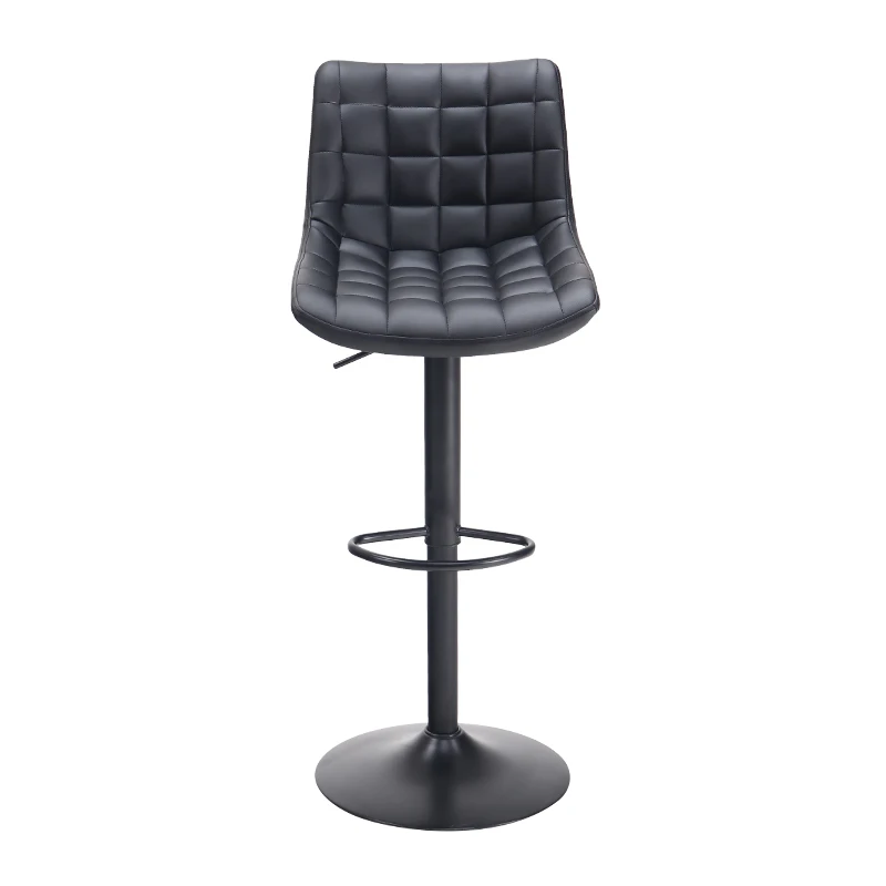 Factory Direct Price Adjustable Height Swivel Stool Chair Gambling Chair Casino Bar Chair PU Leather for Bar and Hotel Reception