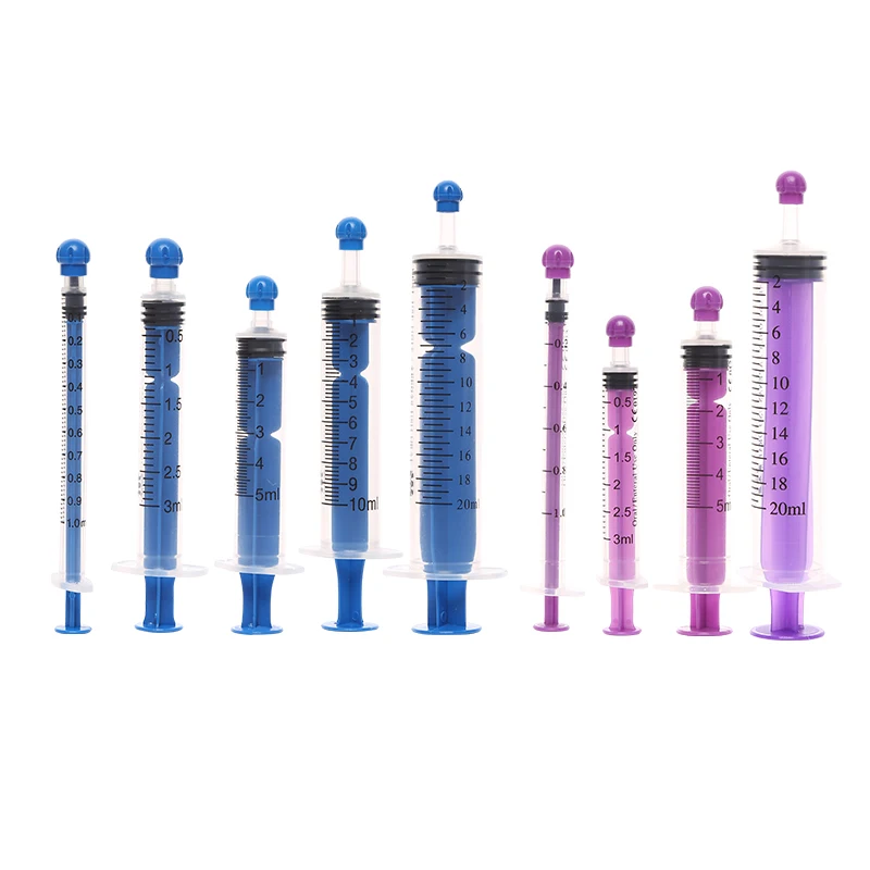 oral syringe 1ml and 3ml with tip with CE and ISO13485