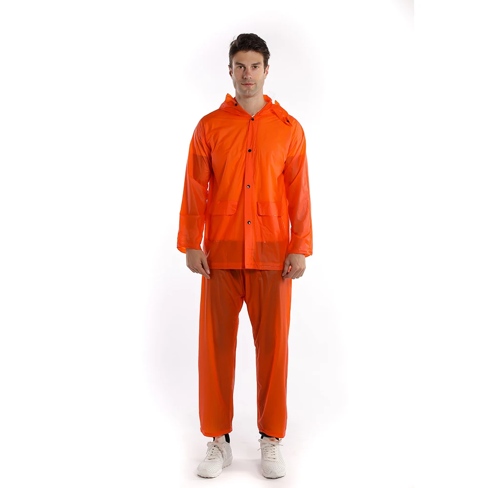 Manufacturer Fashion Waterproof Rain Coat Poncho Raincoat Rainwear PVC raincoat