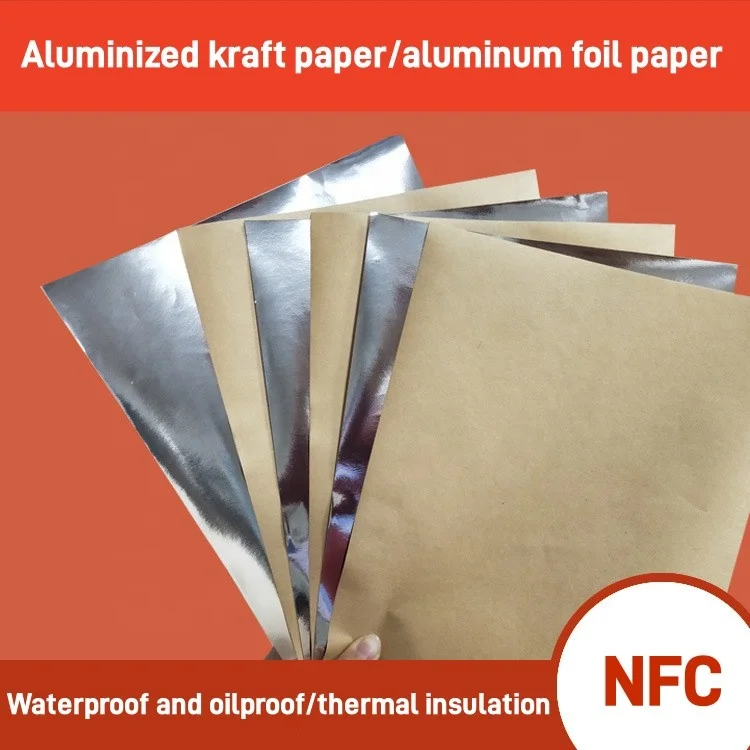 High  quality Kraft Paper Roll Packaging Thermal Insulation Aluminum Foil Food Preservation Mailing Bags