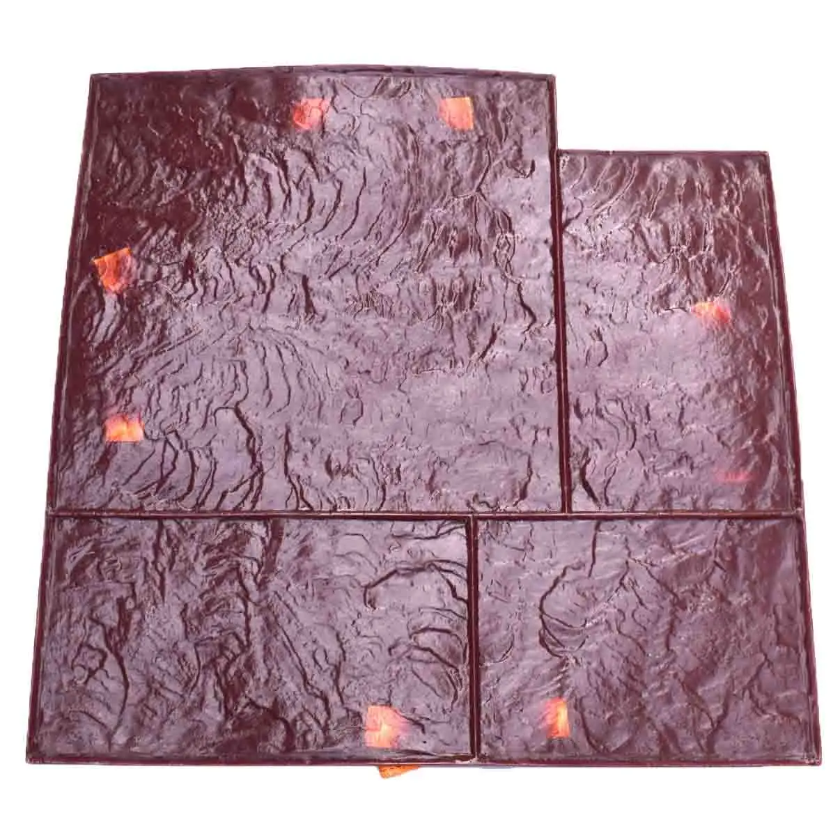 outdoor ground/wall concrete silicone mould for concrete