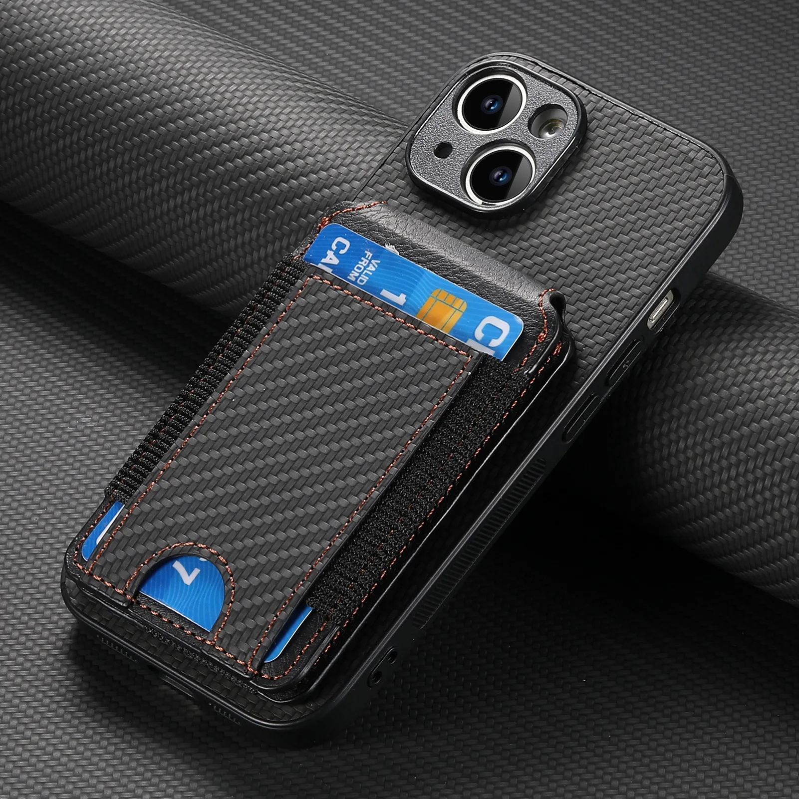 Phone case applies to Apple wholesale card case and the phone holster  protective leather case