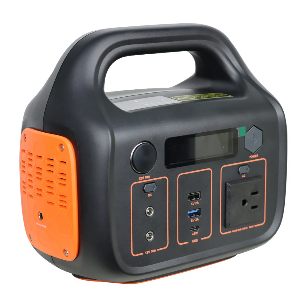 Portable Power Station Portable Power Station 300W Mini Ups Portable Generator 100-240V Emergency Power Supply