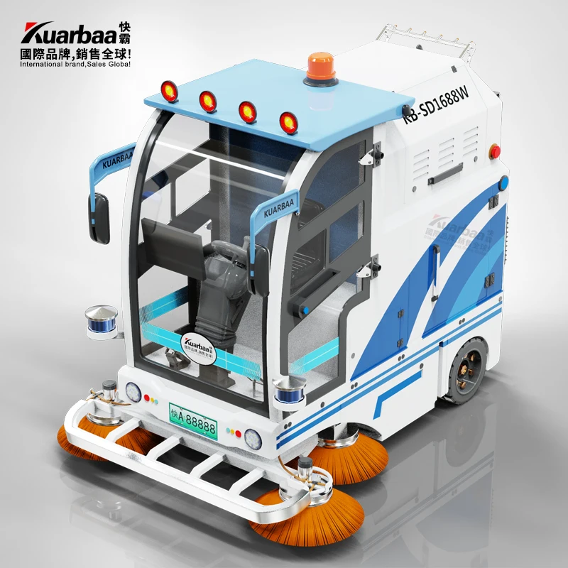 
Driverless sweeper commercial electric road sweeper factory sweeper AI intelligent sanitation vehicle 