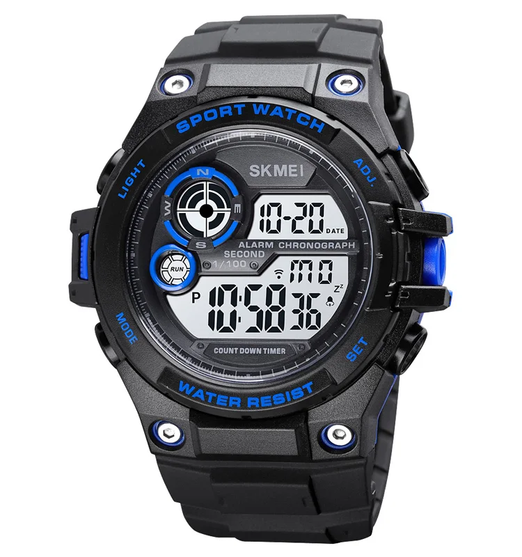 Новый бренд Skmei 1759 аналоговые Мужские цифровые часы Relojes Hombre электронные спортивные