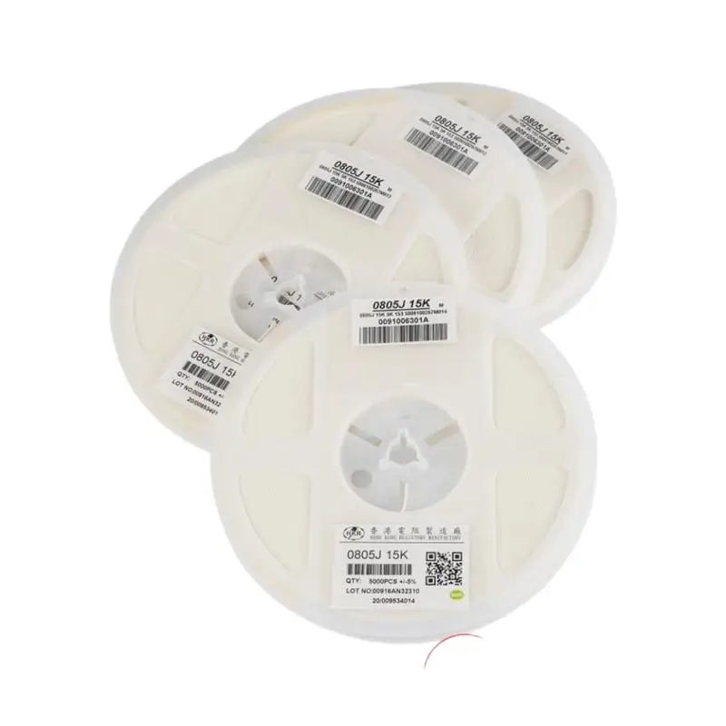 Original HKR brand Ceramic Chip Capacitor 0805  1/8W  0603 1/10W 0402 1/16W SMD Thick Film Chip Resistor