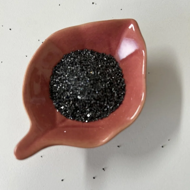 Chemically Stable Black Silicon Carbide Grit Powder with High Thermal Conductivity for Polishing and Sand Blasting
