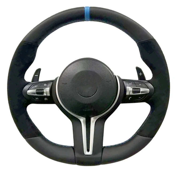 F30 руль для Bmw F48 F49 F39 F25 F26 F15 F16 F87 F80 F34 F82 F83 1-4 серии кожаное рулевое колесо