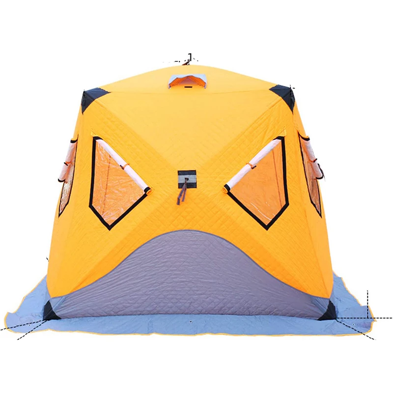Wholesale Automatic Portable Cube Camping Outdoor Shelters Winter Insulated Ice Fishing Tent