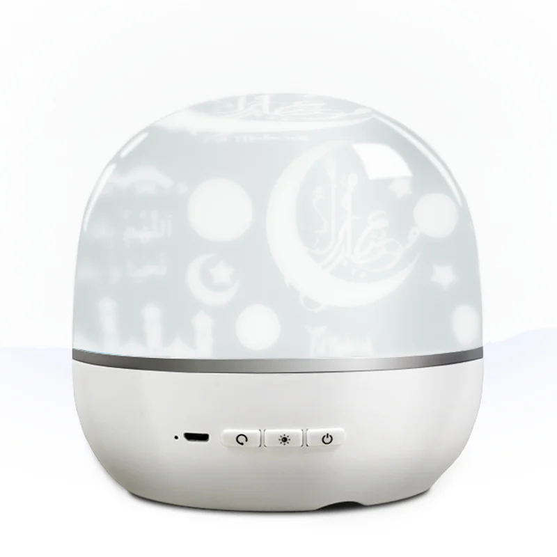 Ready to Ship Muslim Gift App Control led Touch quran speaker lamp with remote