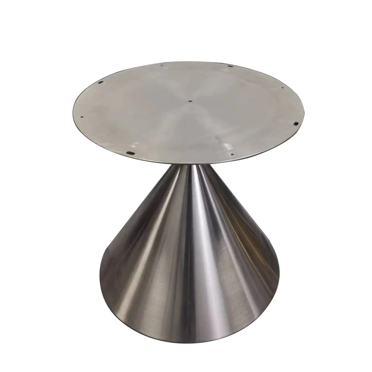 Luxury Gold Stainless Steel Round Marble Table Leg Brackets Foot Bar Foot Bracket Living Room Metal Coffee Table Base Table Legs