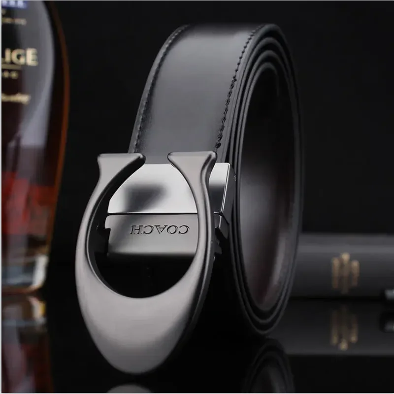 Hot sale New designer Leather Belt Fashion Luxury Business Men belt