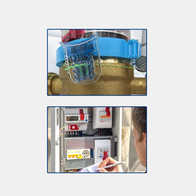 BCM402 meter seal back print electric meter seal security seal for water meter