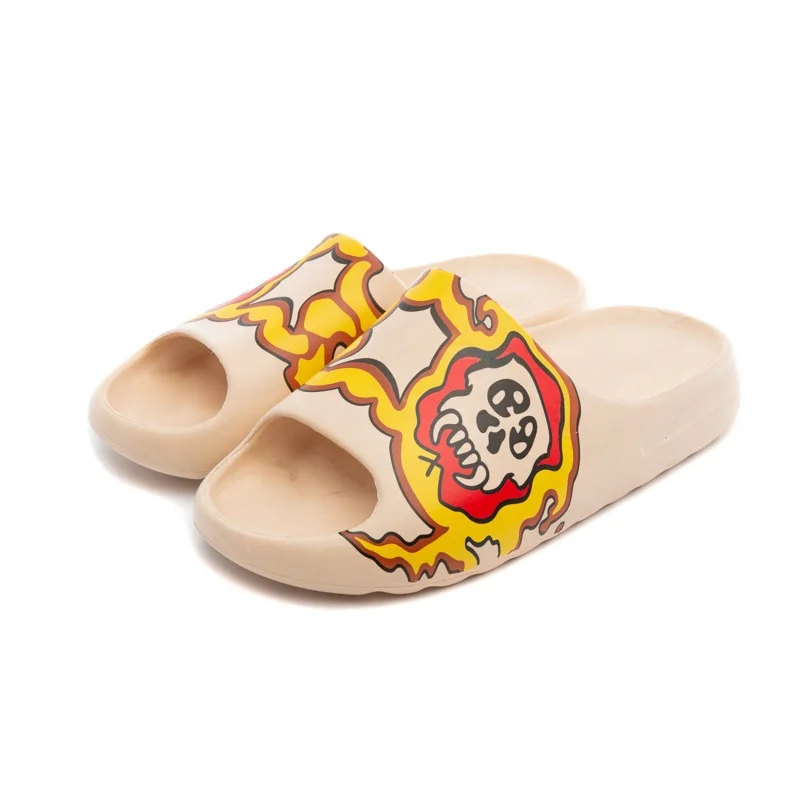 2022 Custom Brand Logo Print New Summer Yezzy Sendals Sandales Original Men Sand Kids Yeezy Foam Runner Slide Sandals