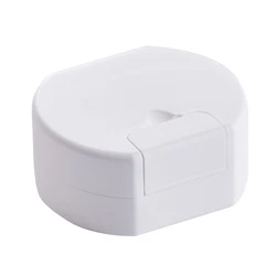 Customized  white portable   packaging travel soap box