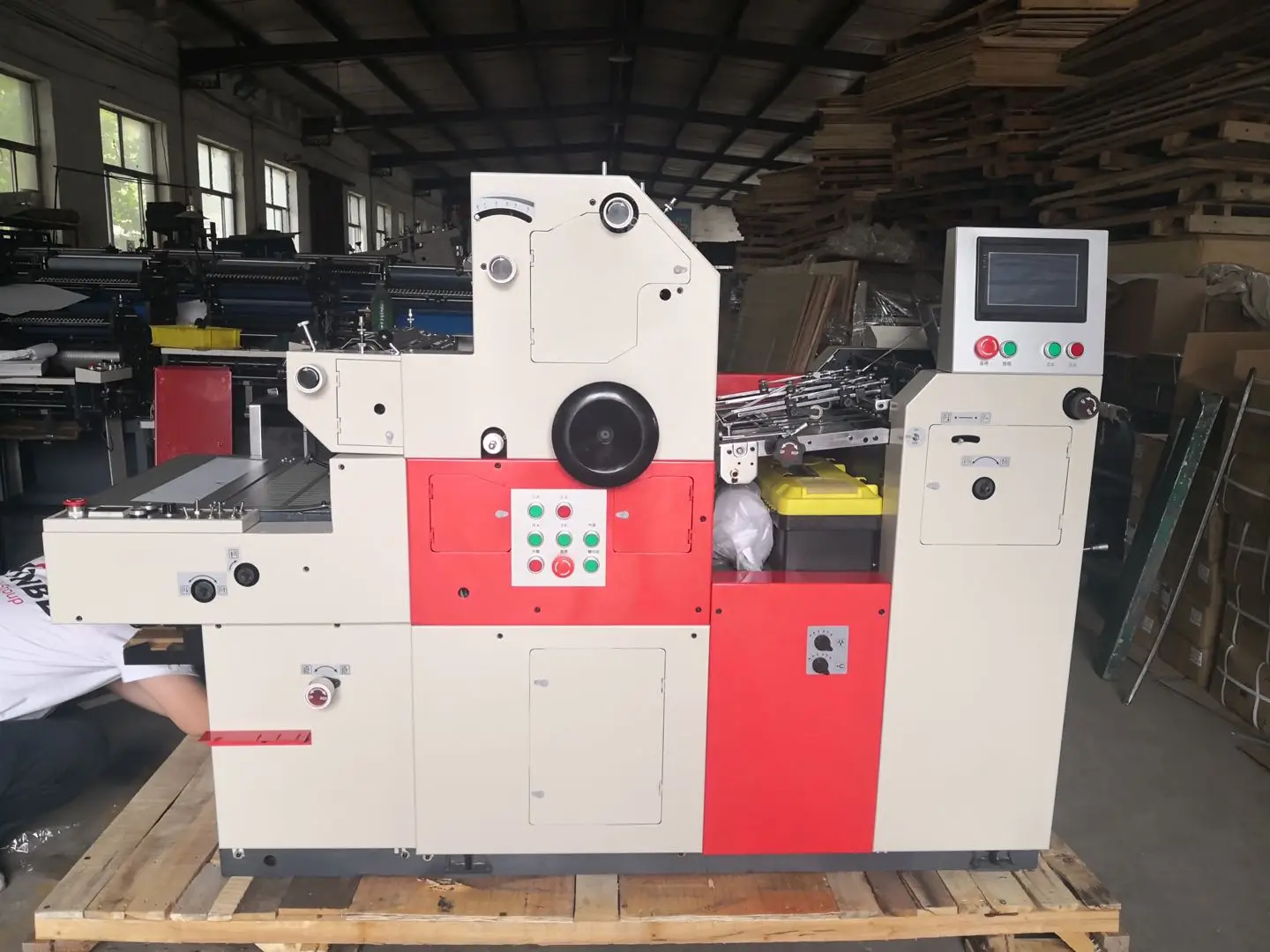 Single Color Offset Press Machine with Numbering ZL62NP