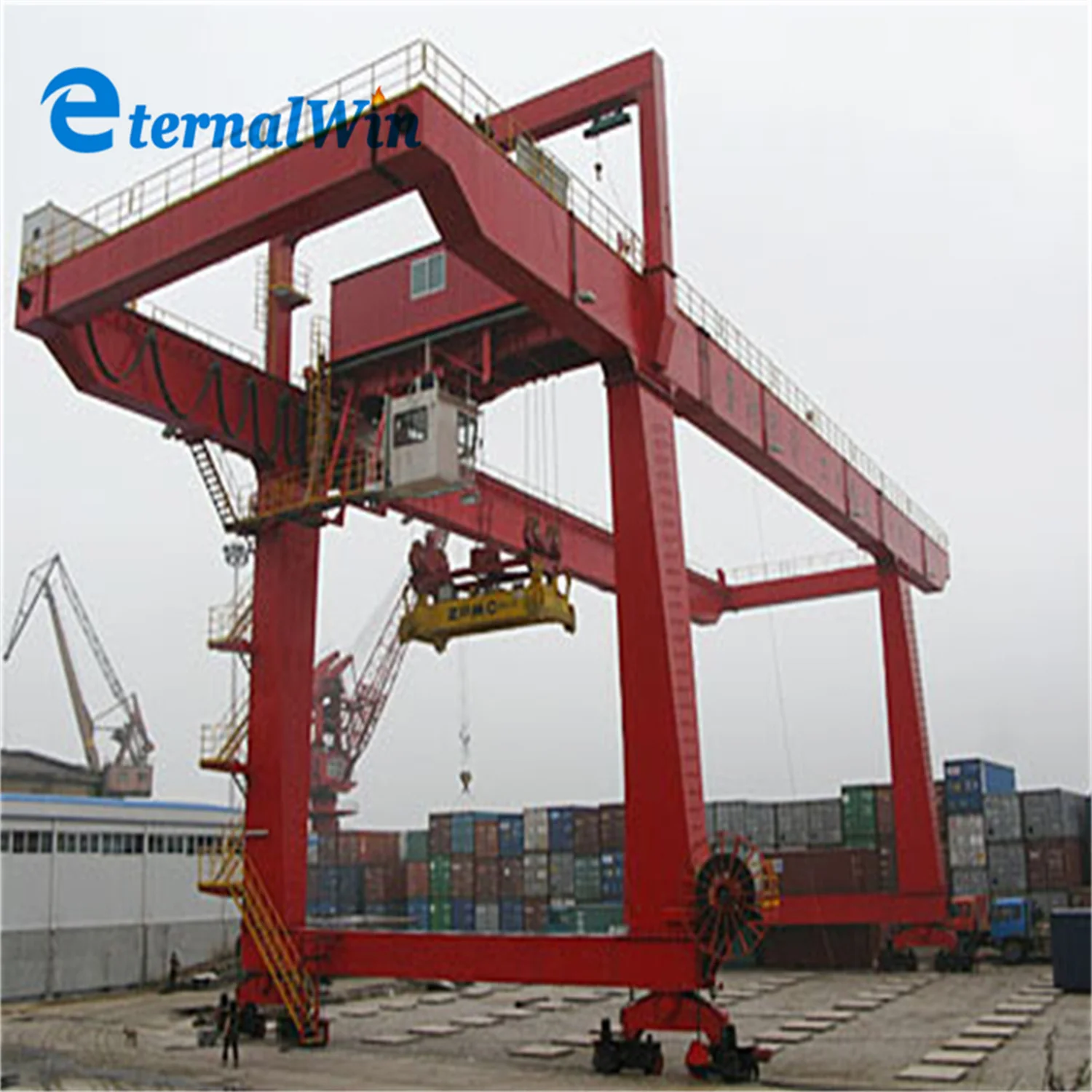 Тяжелый кран тележка крюк козловой 50 тонн 30