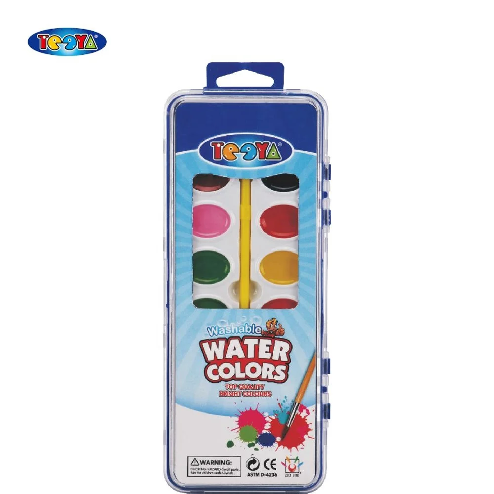 GOOD QUALITY REASONABLE PRICE SEMI MOIST WATERCOLOR SET SUPPLIED by OEM FACTORY