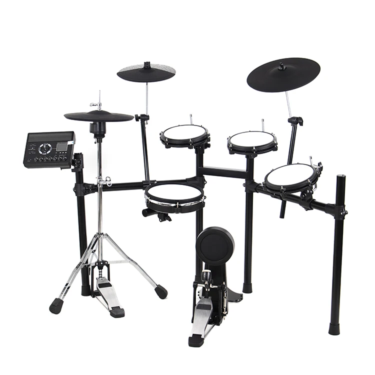 High-quality 13-inch cymbal performance electronic drum set with 5 drums 3 cymbals
