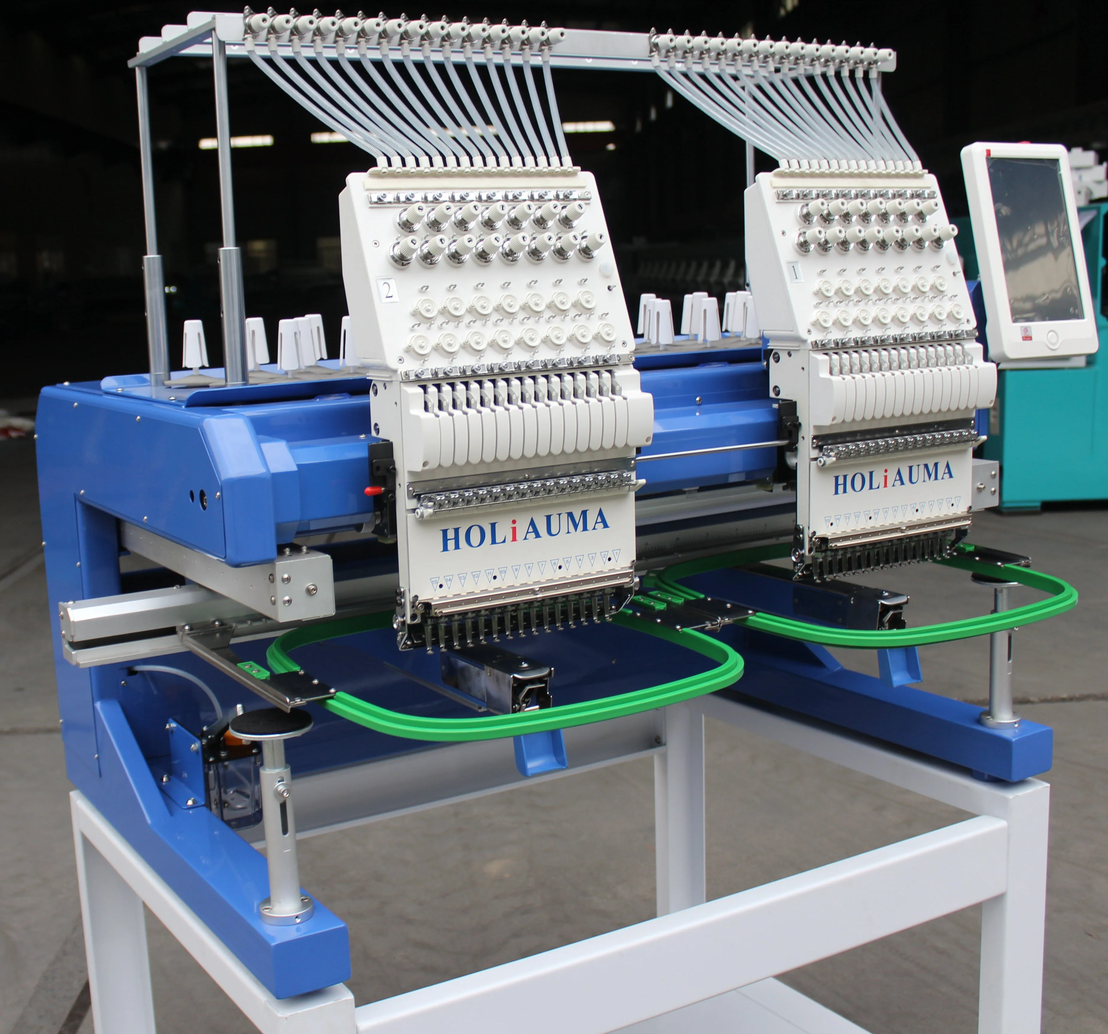 2021 счастливая новинка, 2 головки, высокоскоростная промышленная дешевая вышивальная машина, детали для SWF футболки, шляпы, вышивка в Корее