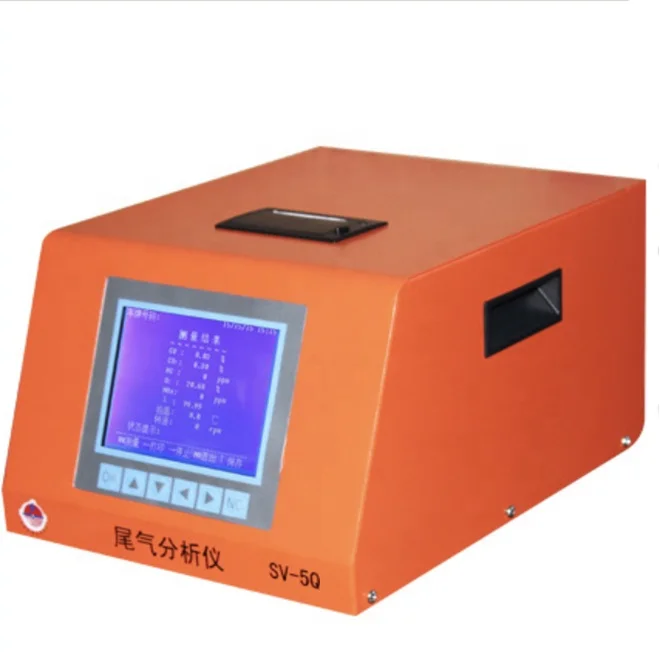 ZV-5QC 5 в 1 Франция Capelec импортный датчик движения ЖК-дисплей Портативный Автомобильный анализатор выхлопных газов