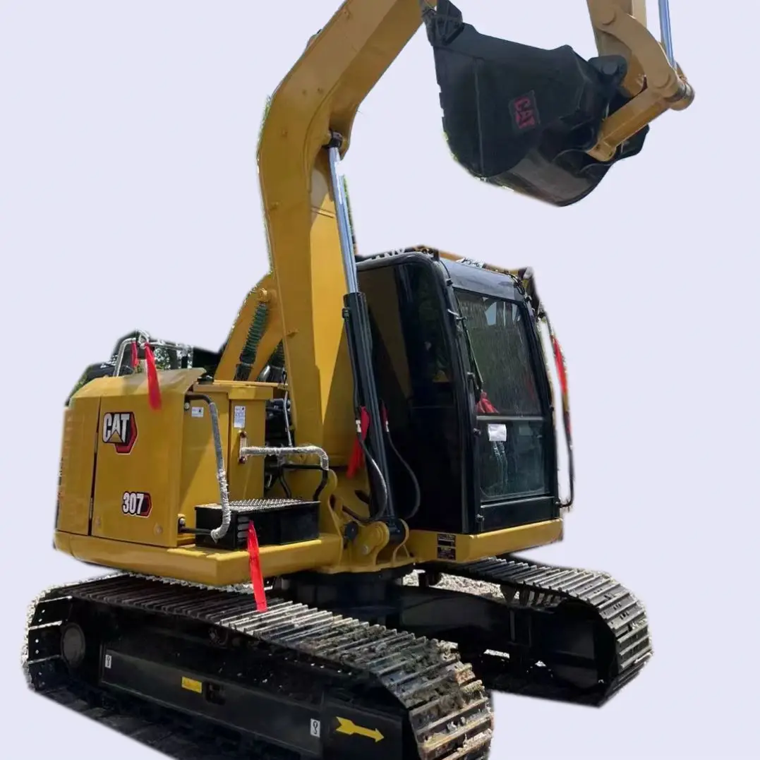 Экскаватор CAT 307d 307e гусеничный гидравлический экскаватор б/у аукцион подержанный 7 тонн