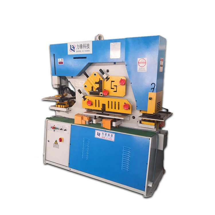 Heavy Duty Equipment Q35y-25 Iron Worker Machine Automatic Steel Punching Machine Hydraulic Ironworker