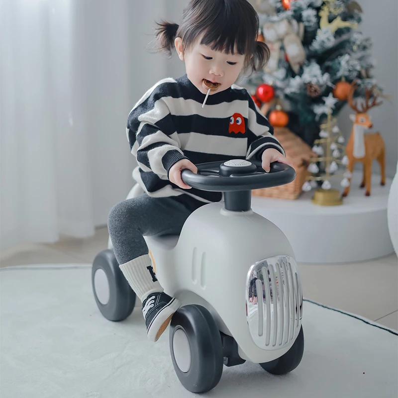 New design baby animal toy rider indoor hight quality plastic kids rocking horse