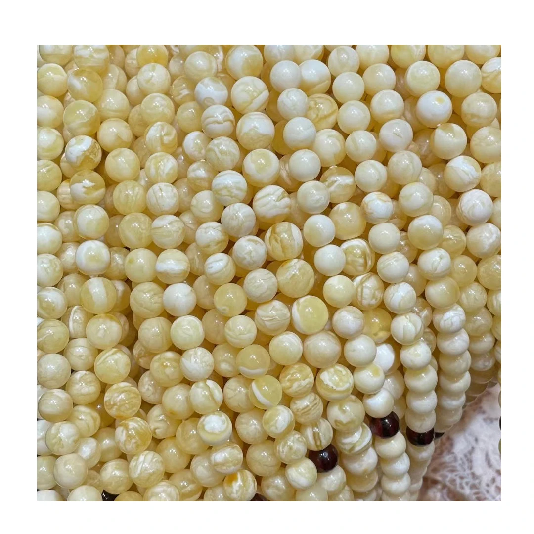 Продажа с фабрики натуральный прибалский янтарь 8-10 мм Высокое качество Тигровая кожа Янтарный русский мусульманский четки