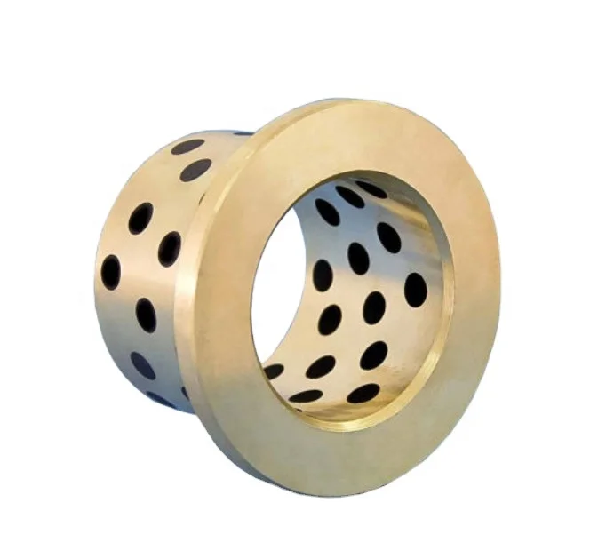 Customized OEM parts oilless bronze wear plate bushing fan