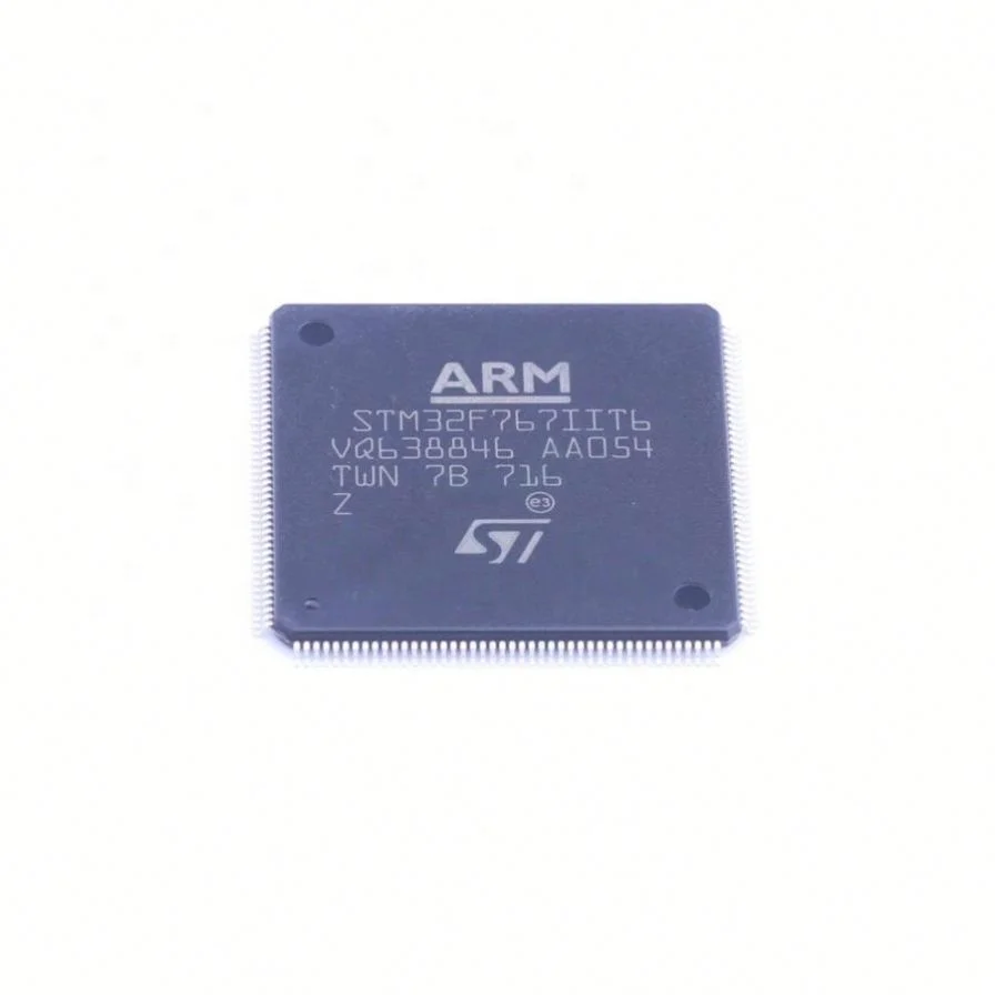 New and Original Good price STM32F767IIT6 MCU 32Bit ARM Cortex M7 RISC 2Mb Flash 3.3V LQFP-176 in Stock One-stop BOM Sourcing