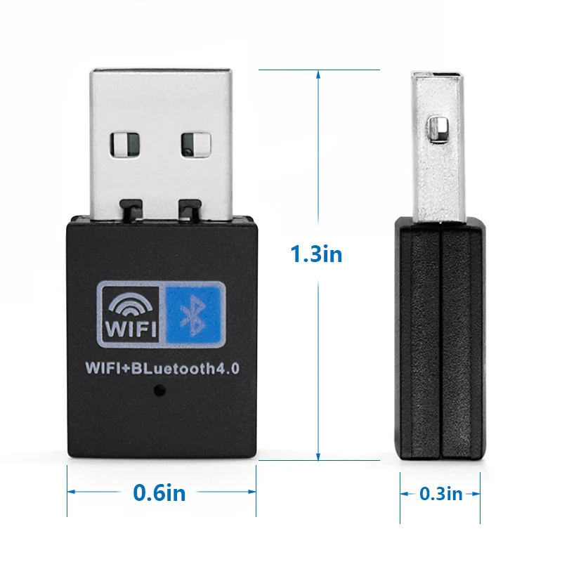 Hot Selling Computer Wireless Network Receiver 2.4G and BT4.0 150Mbps USB WiFi Dongle wifi adapter usb