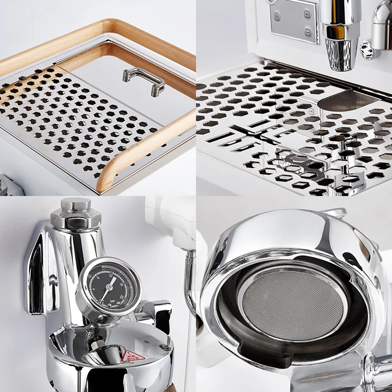 Gemilai CRM3124F 9 bar vintage expresso coffee maker semi automatic commercial e61 espresso coffee machine