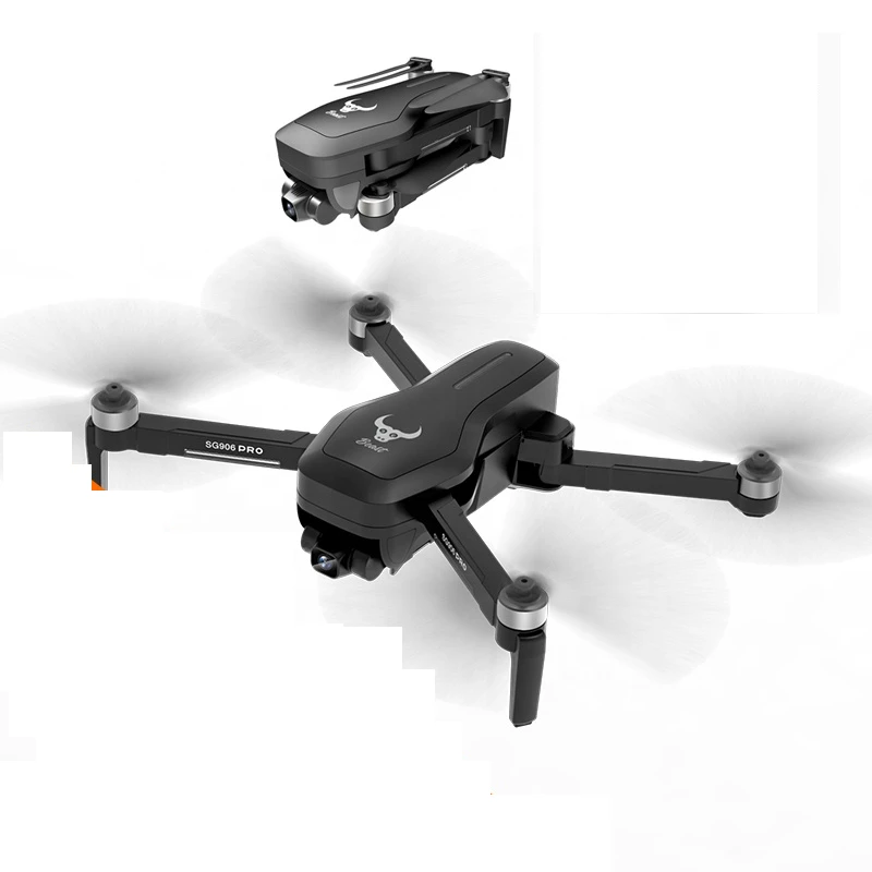 
HAPPY SUN GPS 2-axis gimbal wifi fpv professional selfie 4K camera rc smart long range fold smartphone brushless drone SG906 pro 