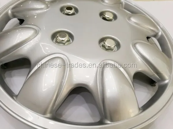 Full Set 4 pcs Plastic Car Hubcaps Rims Cover Caps Universal Car Wheel Cover 13 Inch 14 Inch 15 Inch 16 Inch