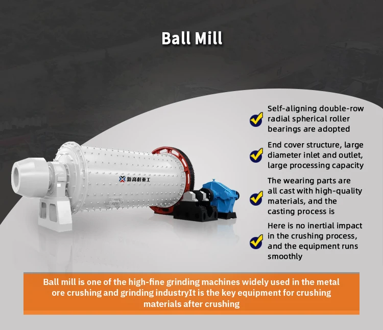Low Consumption Big Scale Silica Mineral Ore Mine Ball Mill Price Grinding Machine Price For Gold Mining