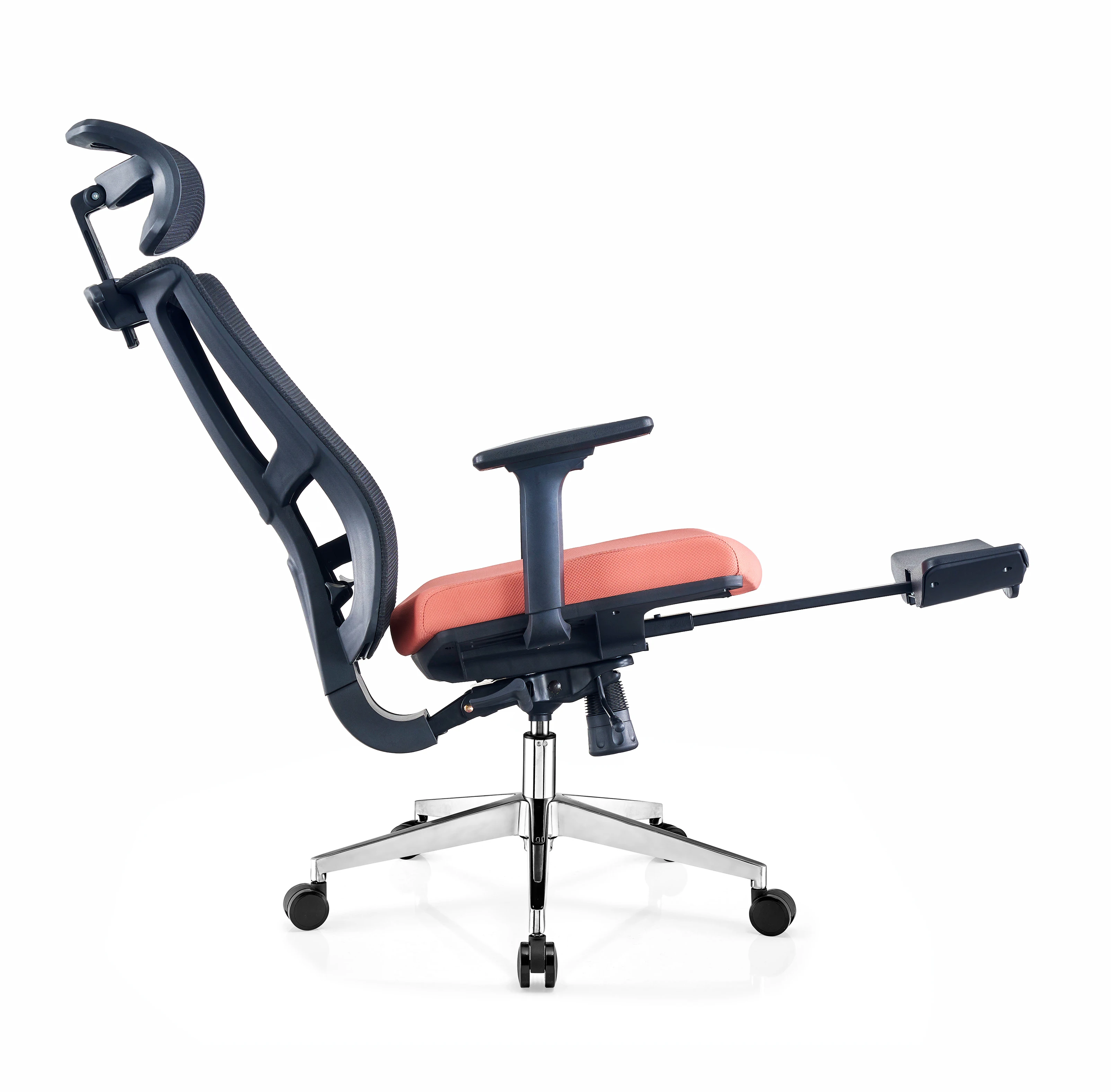 Trendy design office chair with massage swivel high medium back rest footrest revolving headrest armrest for home room guest